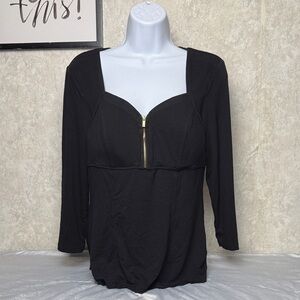 NWOT Caché Black Top